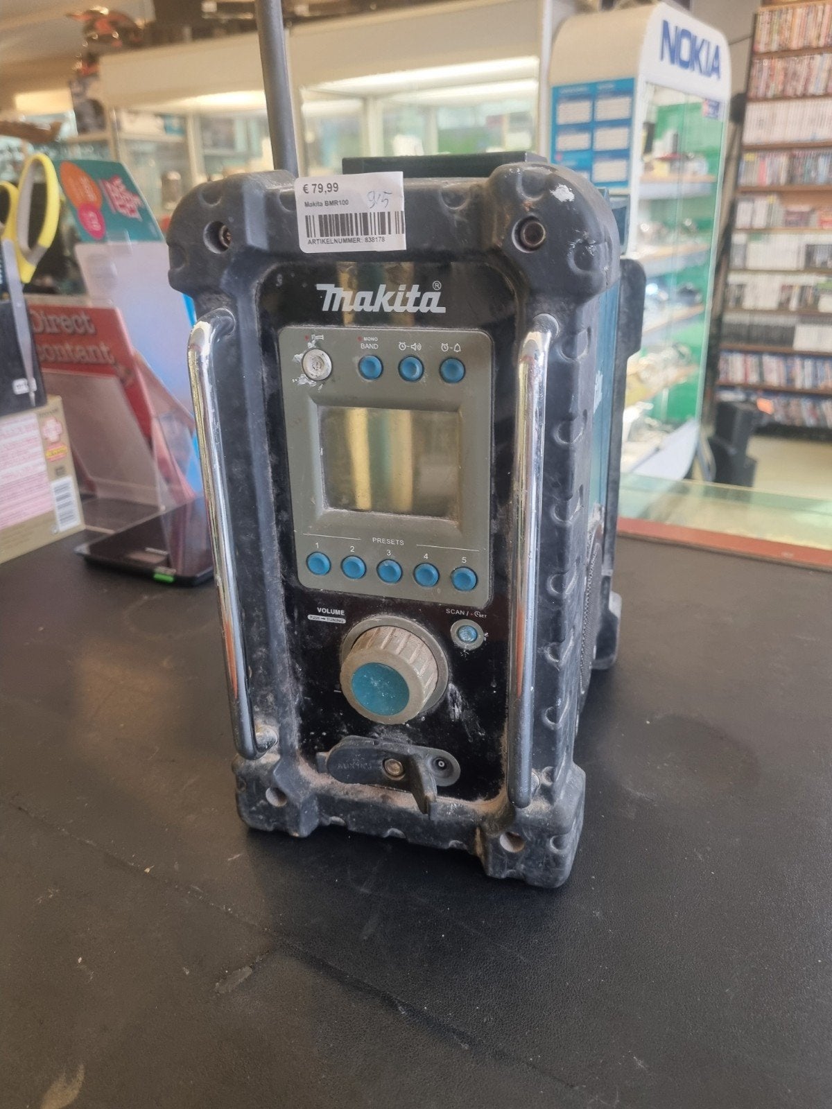 Makita Bouwradio - Robuust en Betrouwbaar, Gebruikt, Info@makita.nl, Makita Corporation, Ophalen of Verzenden