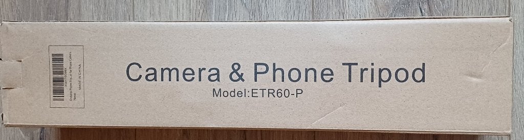 ENDURAX ETR60-P tripod, Overige merken, Met waterpas, Nieuw, 150 tot 175 cm