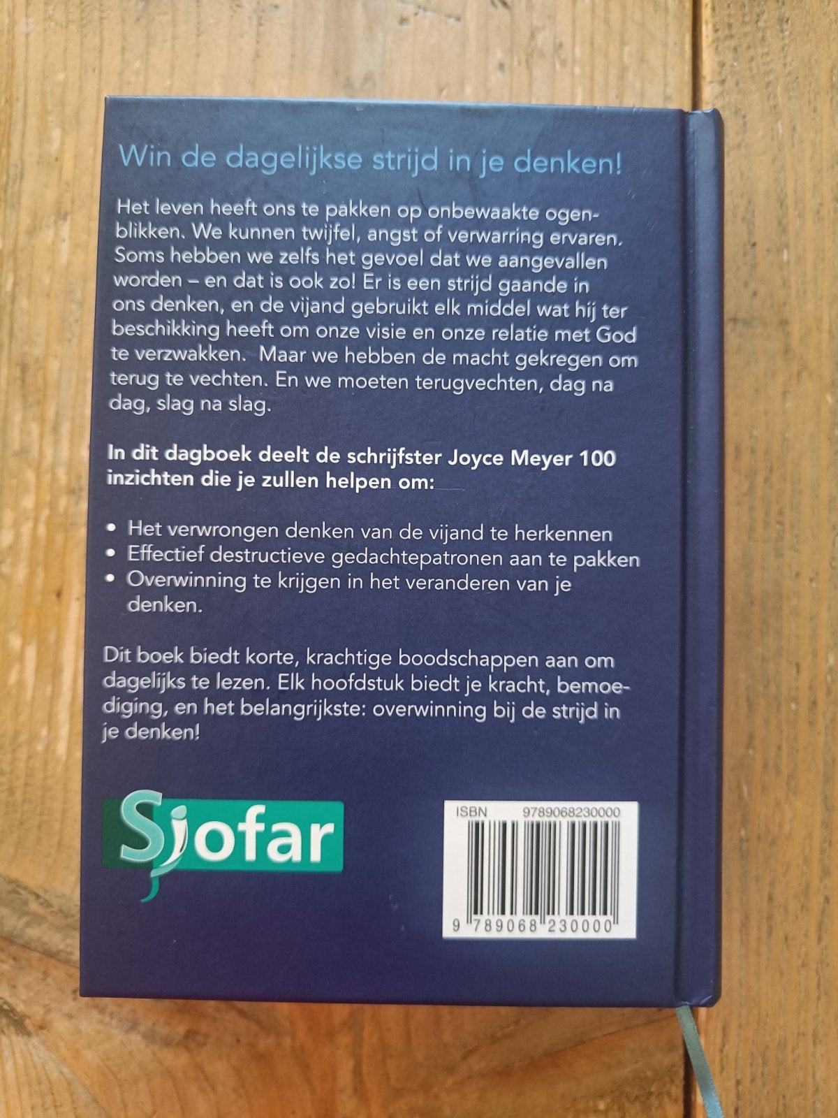 Strijd in je denken.  Dagboek., Ophalen of Verzenden
