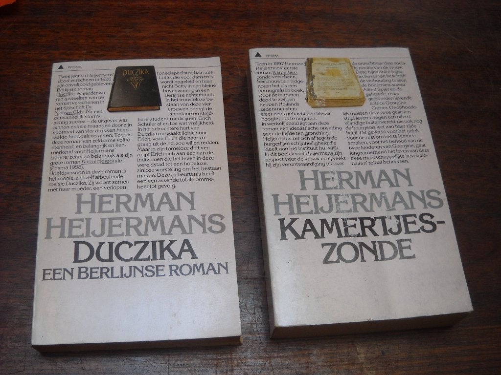 Kamertjes-zonde en Duczicka Herman Heijermans, Gelezen, Ophalen of Verzenden, Herman Heijermans, Nederland