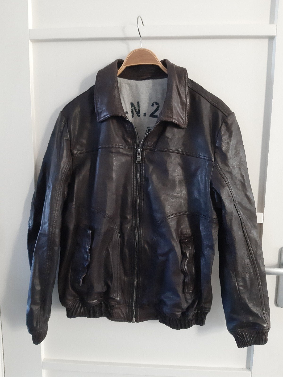 Jas leer Mc Gregor 48 Nieuw!!, Bruin, Nieuw, Ophalen of Verzenden, McGregor