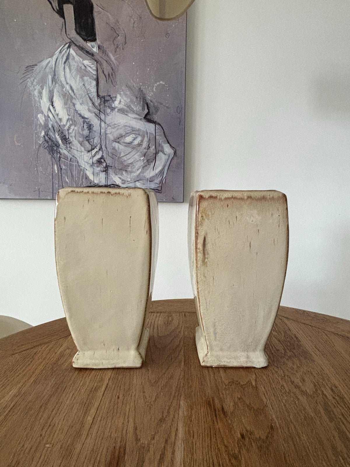 Authentieke landelijke plantenpotten - 29cm hoog, Ophalen, Zo goed als nieuw, Aardewerk