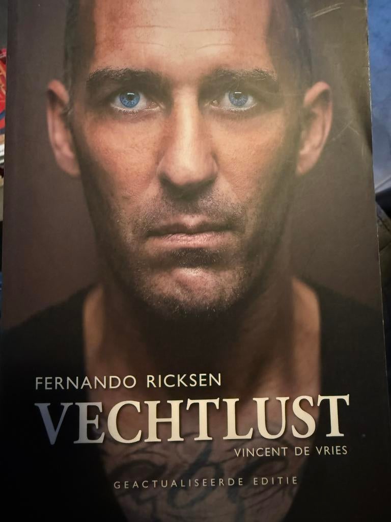 Vechtlust fernando riksen boek nieuw, Ophalen of Verzenden, Zo goed als nieuw