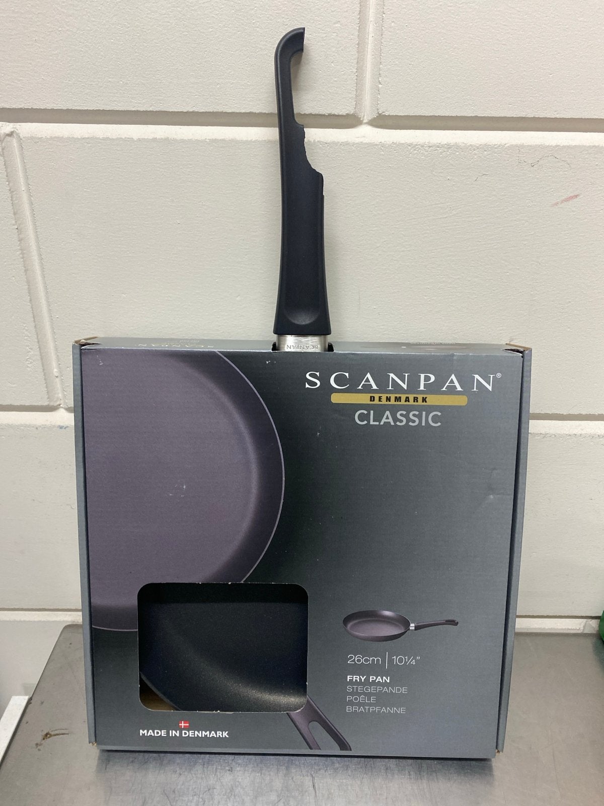 Scanpan Classic Koekenpan 26cm - Nieuw met gebroken handvat, Overige typen, Onbekend, Nieuw, Ophalen of Verzenden