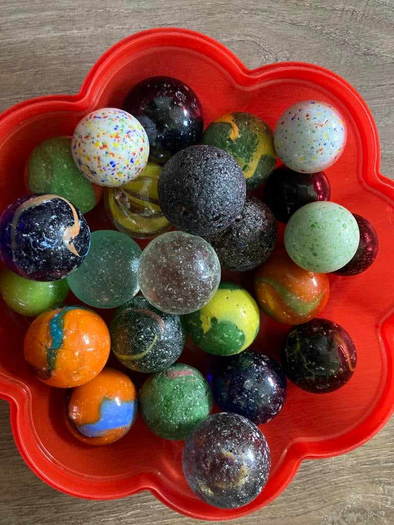Grote knikkers, Kinderen en Baby's, Speelgoed | Buiten | Los speelgoed, Ophalen of Verzenden, Gebruikt