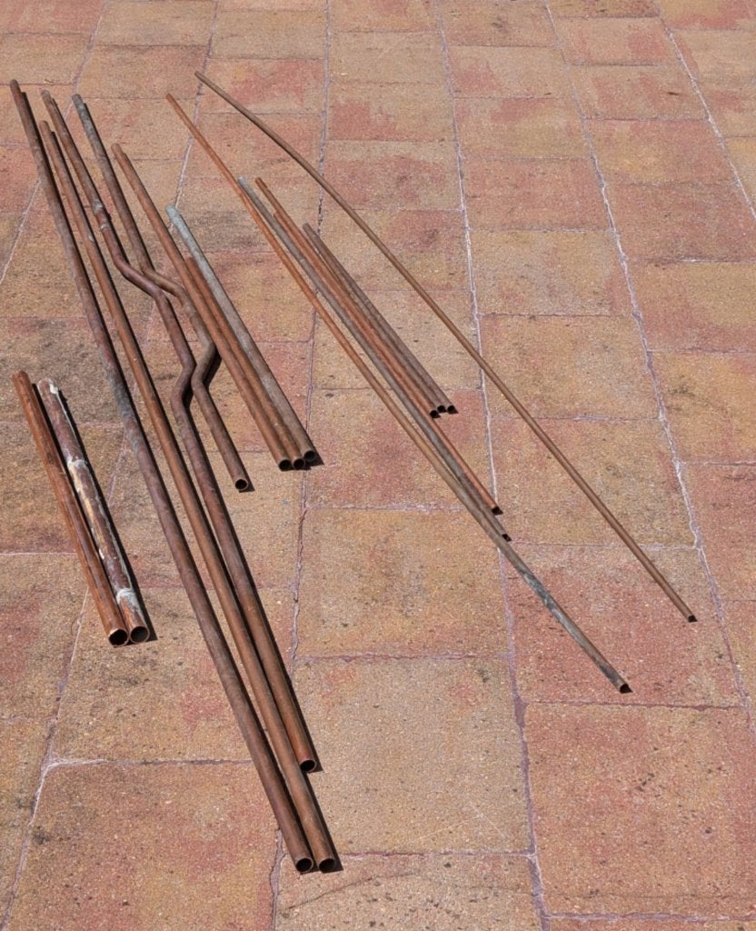 Roodkoperen buis meerdere diameters, Ophalen, Overige materialen, Gebruikt, 20 tot 40 mm