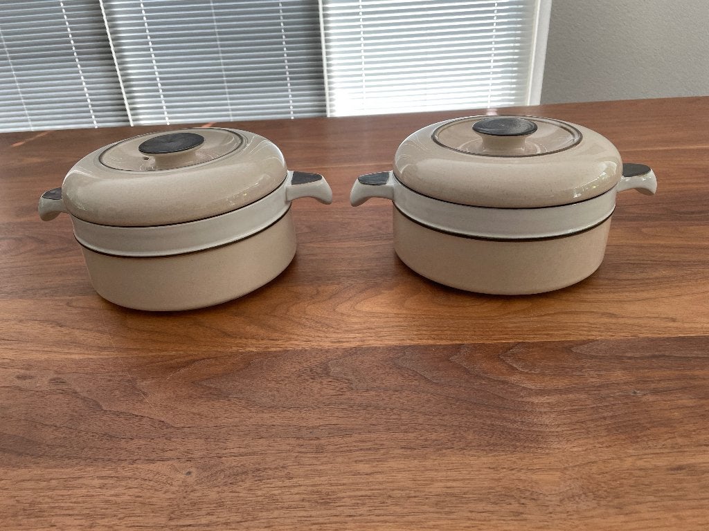 denby ovenschalen 2 stuks, Overige typen, Zo goed als nieuw, Overige merken, Ophalen