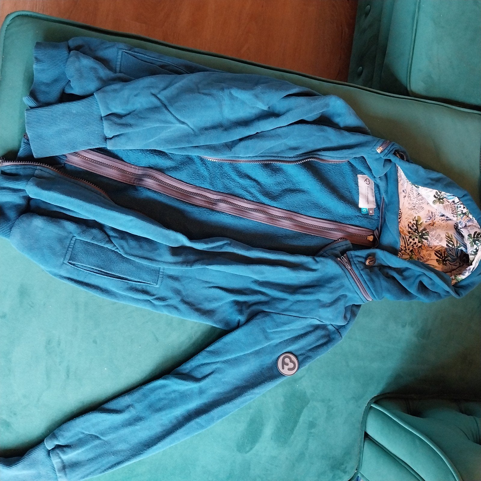 Draagvest voor baby in draagzak - Maat M, Maat 38/40 (M), Blauw, Fun2bemum, Ophalen of Verzenden