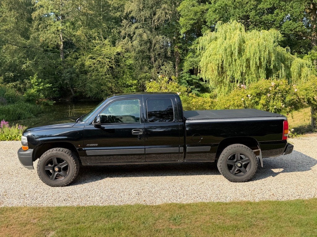 Chevrolet SILVERADO 5.3 V8 Vortec 4x4 LPG-G3 BLIJVEND YOUNGT, Auto's, Bestelauto's, Automaat, Stoelverwarming, Chevrolet, 2381 kg