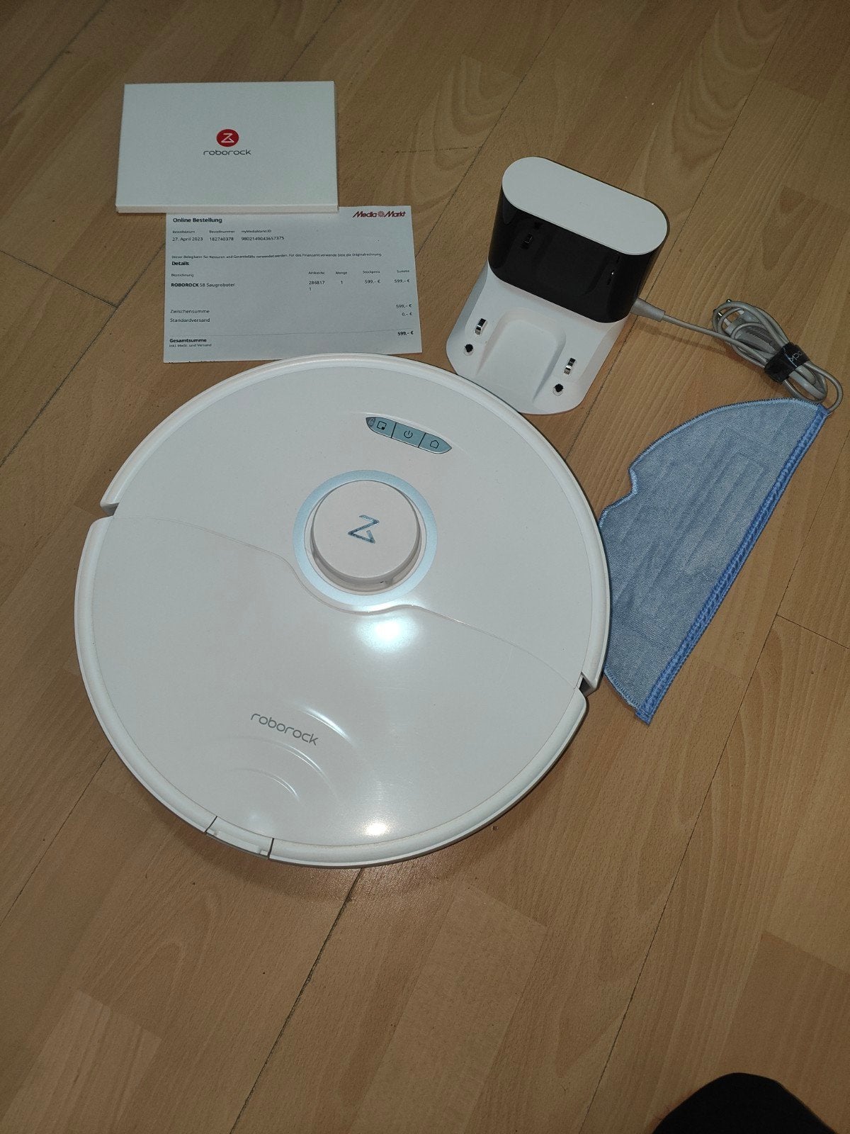 Roborock S8 Robotstofzuiger met Dweilfunctie - ZGAN, Overige merken, Ophalen of Verzenden, Zo goed als nieuw, Reservoir