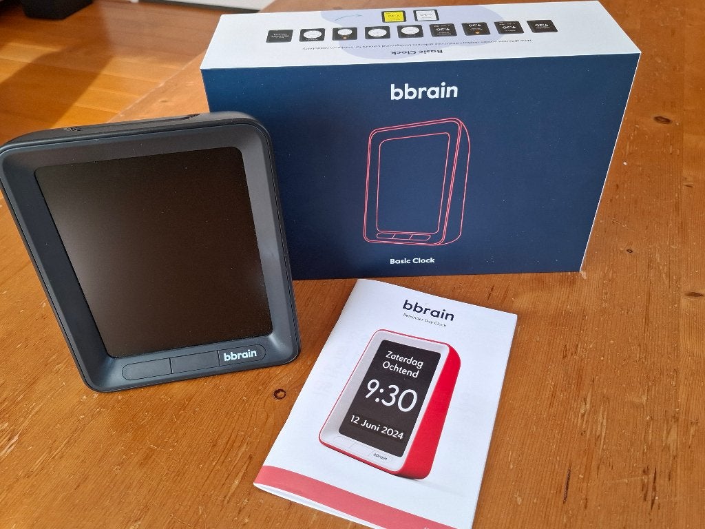 bbrain Basic Clock model UF0100, Huis en Inrichting, Ophalen, Overige typen, Zo goed als nieuw, Analoog en Digitaal