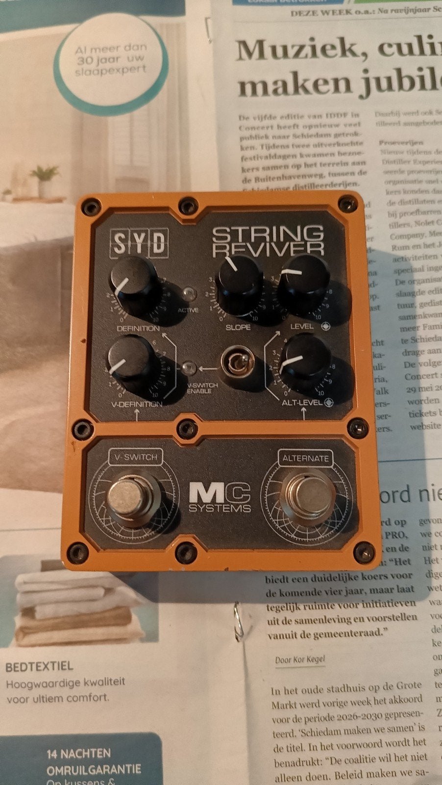 Effect pedal, Ophalen of Verzenden