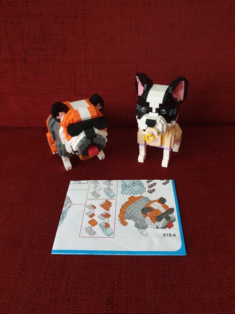 Mini bouwstenen hond lepin, Ophalen of Verzenden, Zo goed als nieuw