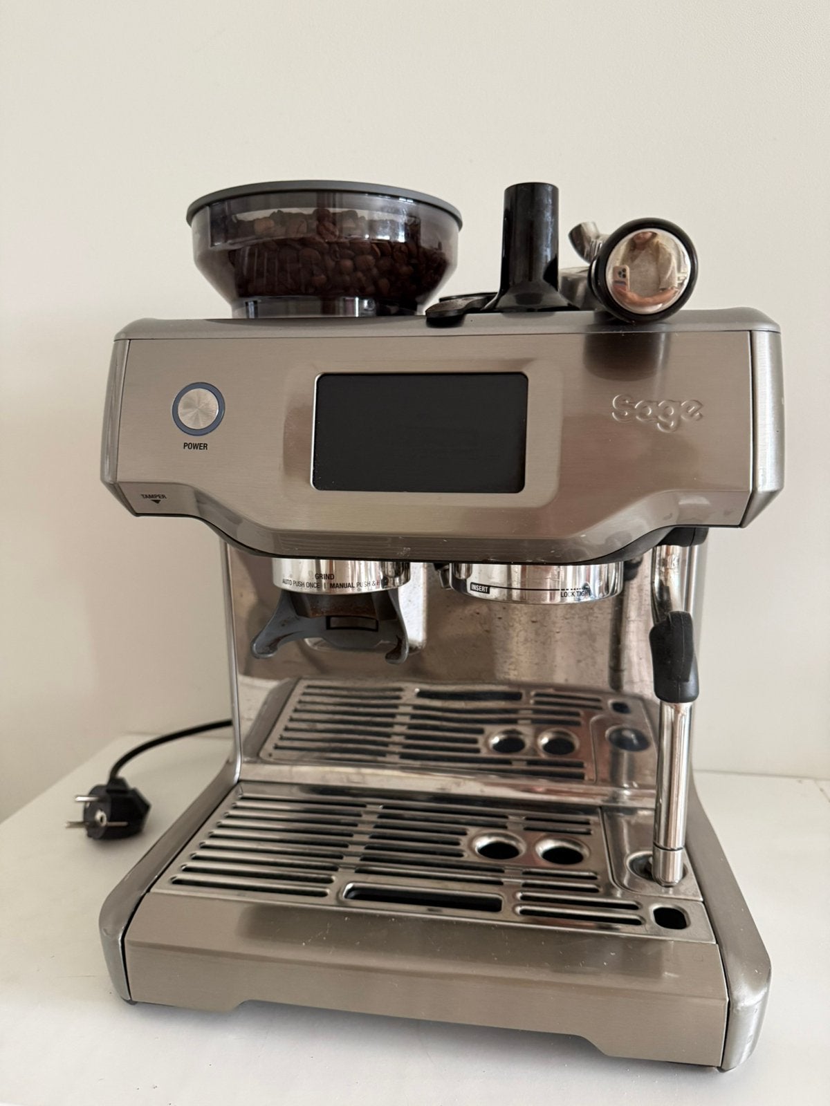 Sage Barista Touch espressomachine, Ophalen, Zo goed als nieuw, Espresso apparaat