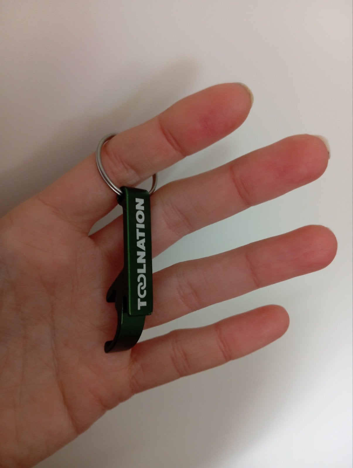 Toolnation Sleutelhanger Groen met Flessenopener, Ophalen of Verzenden