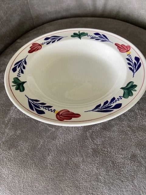 Boerenbont servies, Ophalen, Landelijk/Boerenbont, Zo goed als nieuw, Bord(en)
