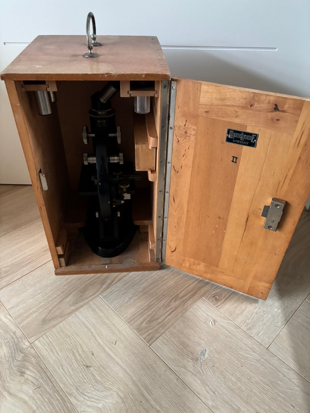 KARL ZANGER WETZLAR MICROSCOOP VINTAGE, Audio, Tv en Foto, Optische apparatuur | Microscopen, Ophalen of Verzenden, Gebruikt, Minder dan 400x