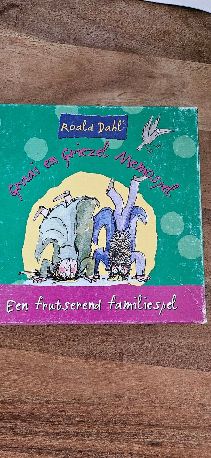 Roald Dahl Graai en Griezel Memospel - Familiespel, Vijf spelers of meer, Ophalen of Verzenden, Gebruikt, Rubinstein