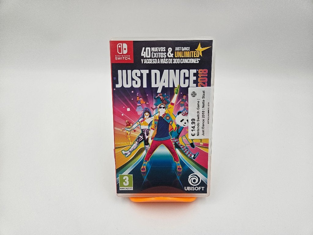 Nintendo Switch Game | Just Dance 2018 | Nette Staat, Muziek, Ophalen of Verzenden, Zo goed als nieuw, 3 spelers of meer
