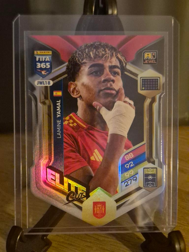 Panini FIFA 365 Adrenalyn XL Lamine Yamal Elite Cut, Ophalen of Verzenden