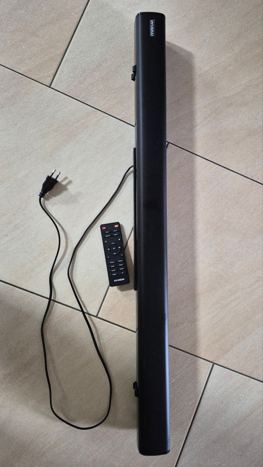 Hyundai Boom Soundbar 2.0CH met afstandsbediening, Audio, Tv en Foto, Ophalen, Gebruikt