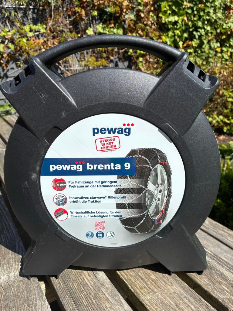 Pewag Brenta 9 sneeuwkettingen, Ophalen, Zo goed als nieuw