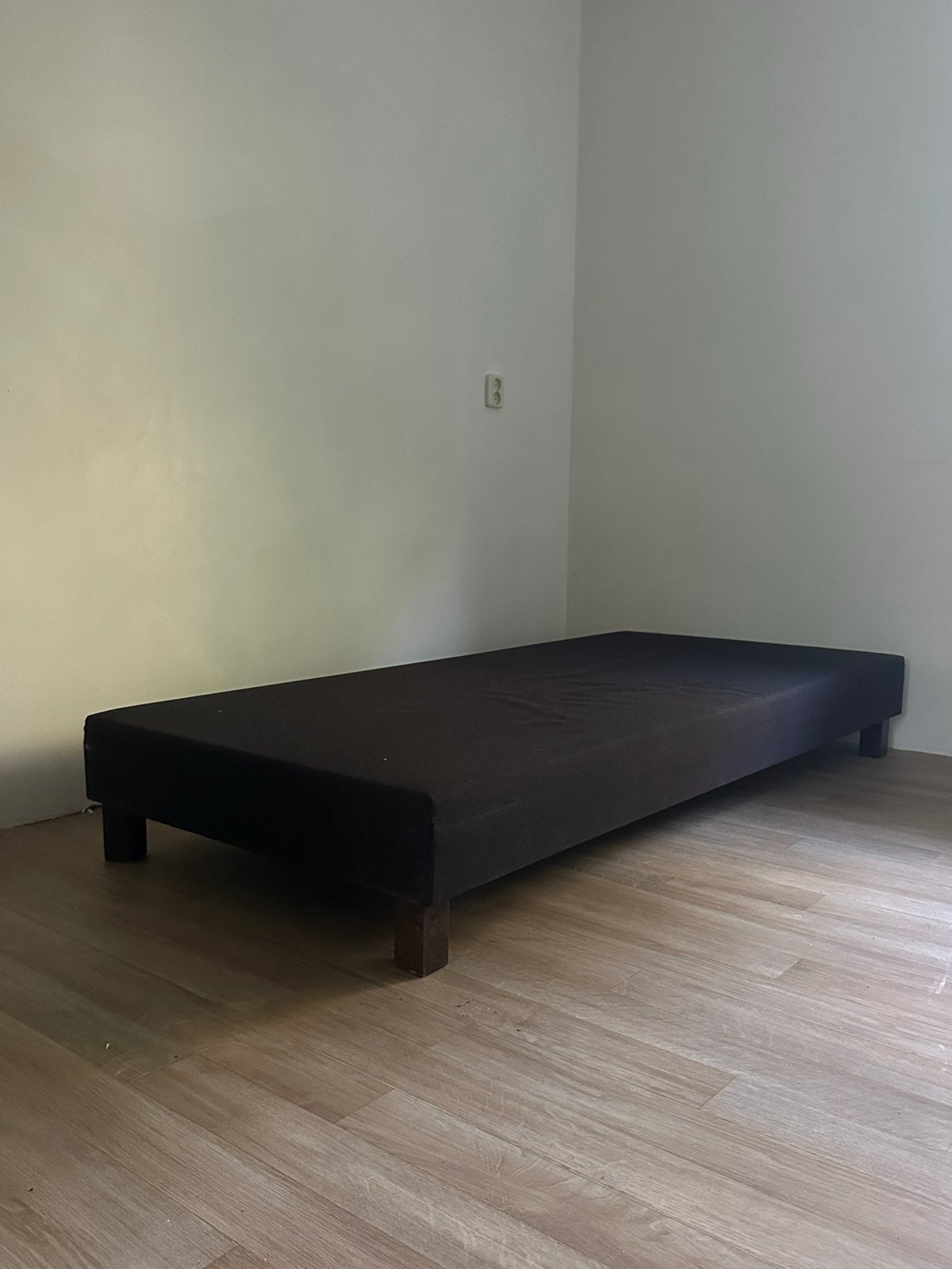Springbox 90x200 - Comfortabel eenpersoonsbed, Huis en Inrichting, Ophalen, Gebruikt, 90 cm, Eenpersoons
