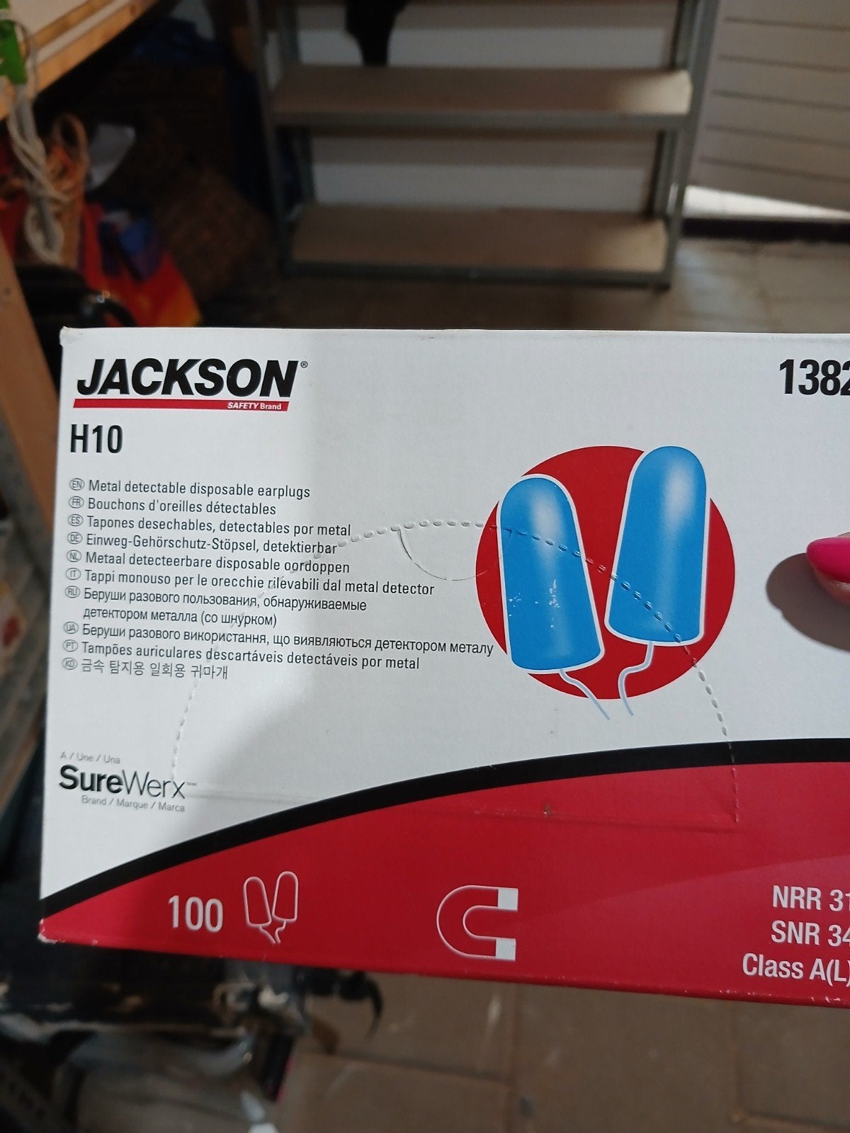 Jackson H10 Metaal Detecteerbare Oordopjes - 100 Stuks, Telecommunicatie, Ophalen
