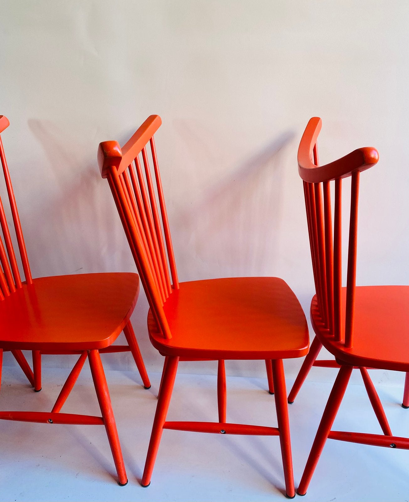 Ikea Trendrig Collection , limited edition stoelen (4), Ophalen, Gebruikt, Ikea, Vier