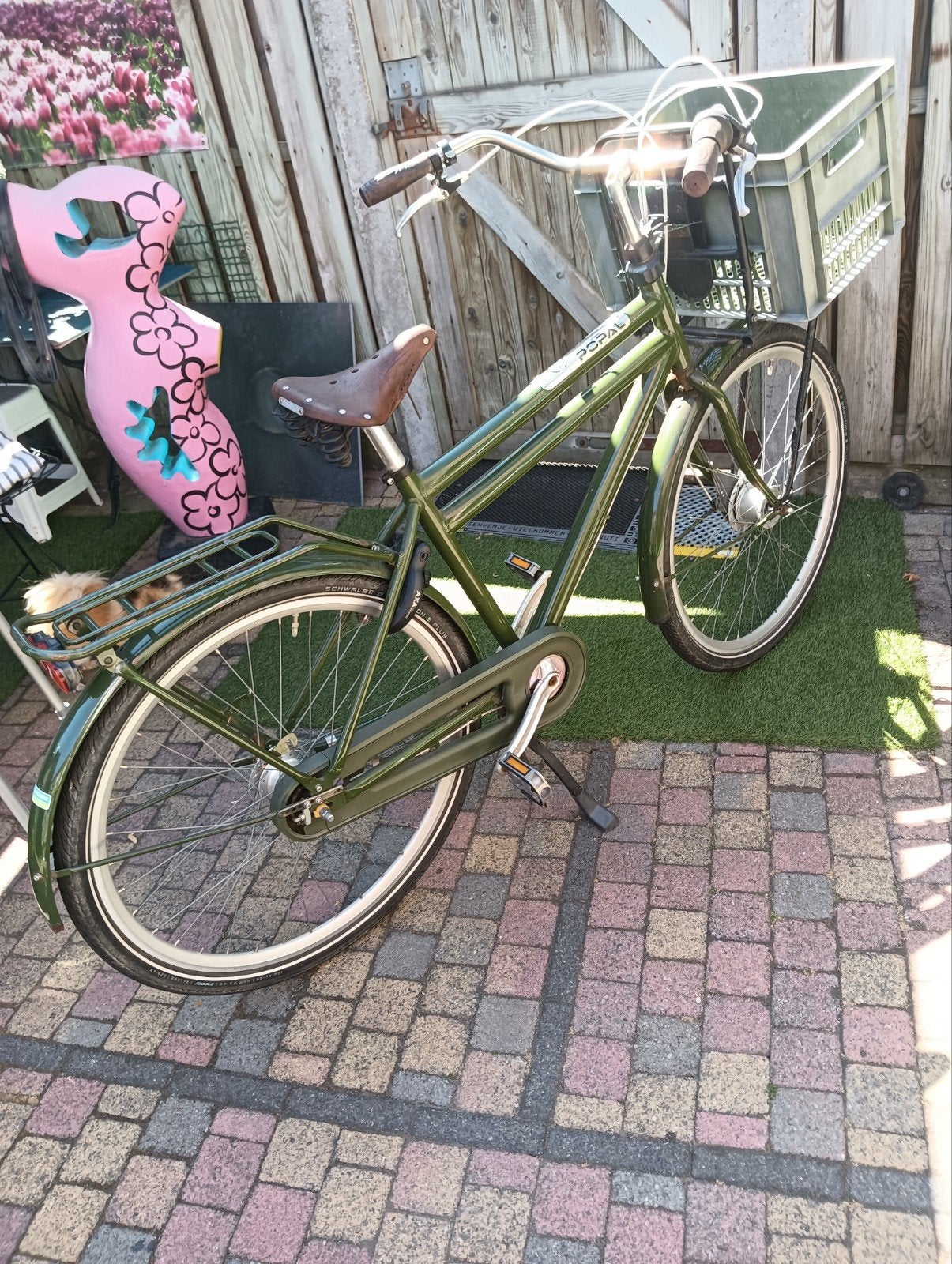nette popal transport 135,e, Fietsen en Brommers, Fietsen | Heren | Herenfietsen, Versnellingen, 49 tot 53 cm, Zo goed als nieuw