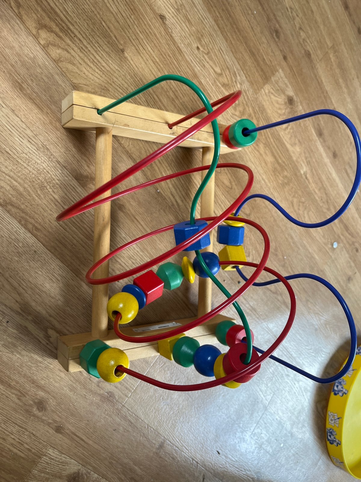 IKEA MULA kralenframe - Houten kralen spiraal, Ophalen of Verzenden, Gebruikt, Overige typen