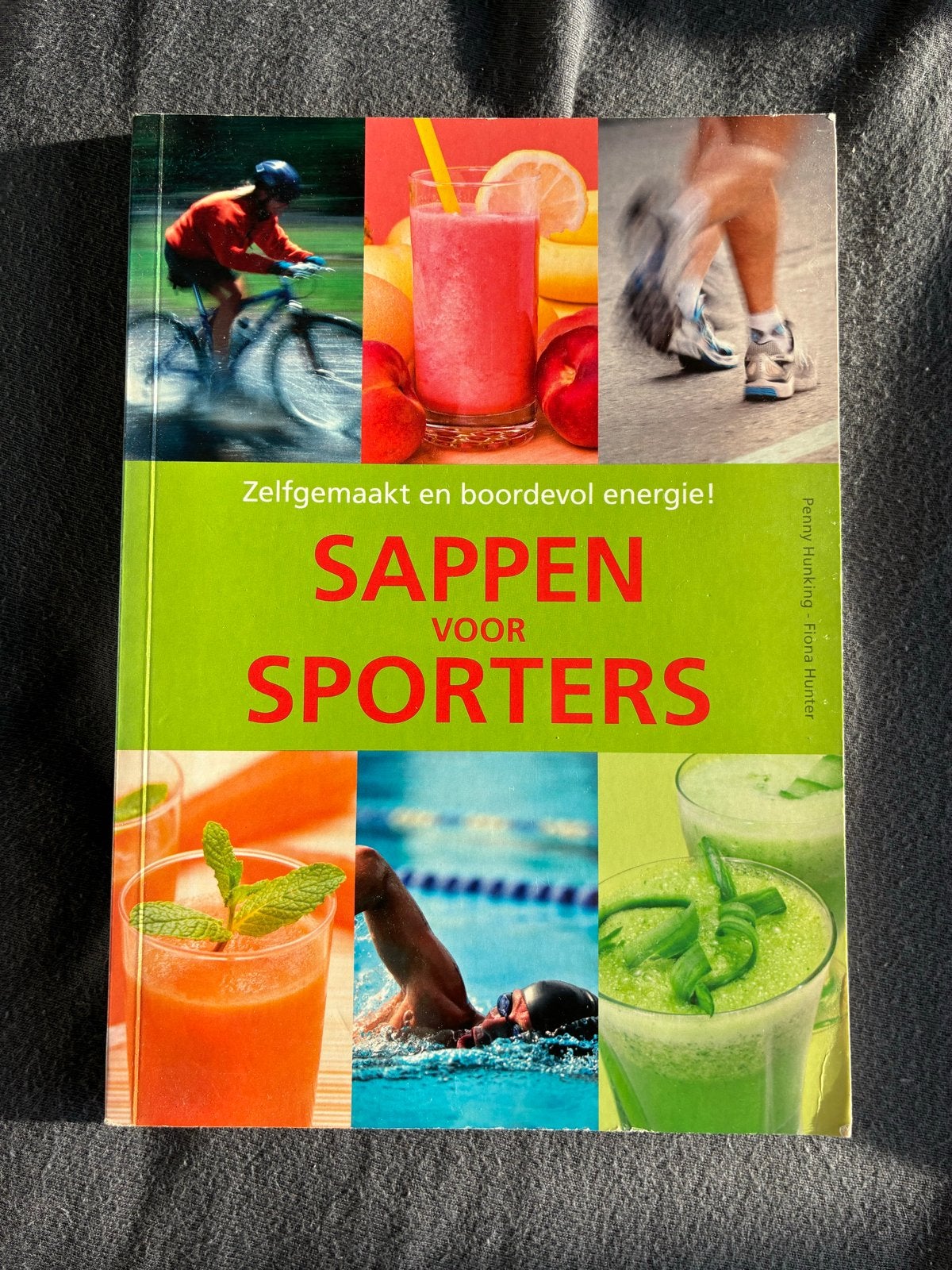Sappen voor sporters: Zelfgemaakt en boordevol energie!, Ophalen of Verzenden, Gelezen, Overige sporten