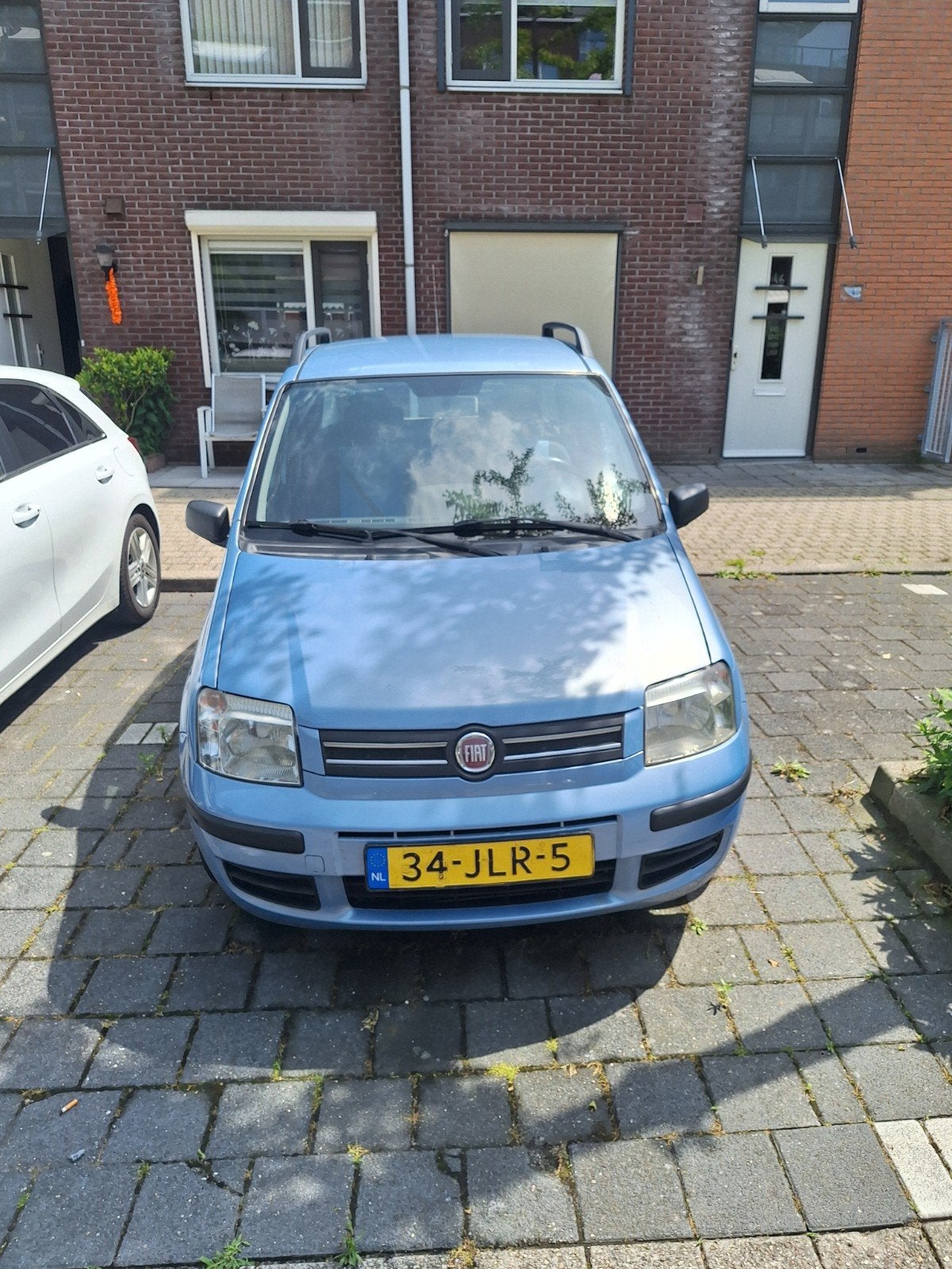 Fiat Panda 1.2 44KW 60PK 2009 Blauw, Auto's, Voorwielaandrijving, Stof, Origineel Nederlands, Bedrijf