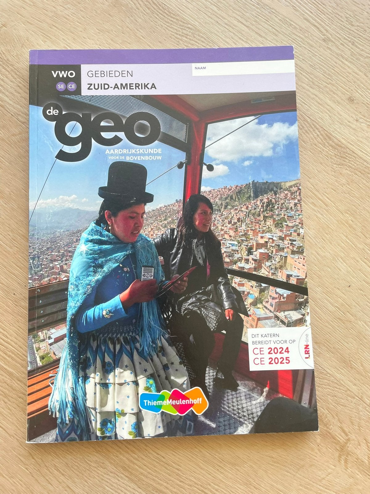 De Geo, aardrijkskunde - VWO - gebieden Zuid-Amerika, Ophalen of Verzenden, Zo goed als nieuw, VWO, Aardrijkskunde