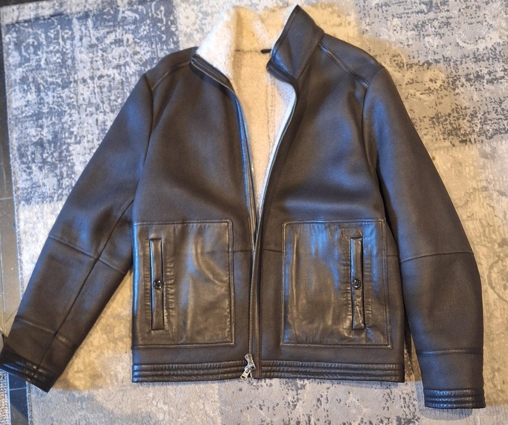 Tommy Hilfiger heren jas maat 54, Ophalen, Maat 52/54 (L), Bruin, Tommy Hilfiger