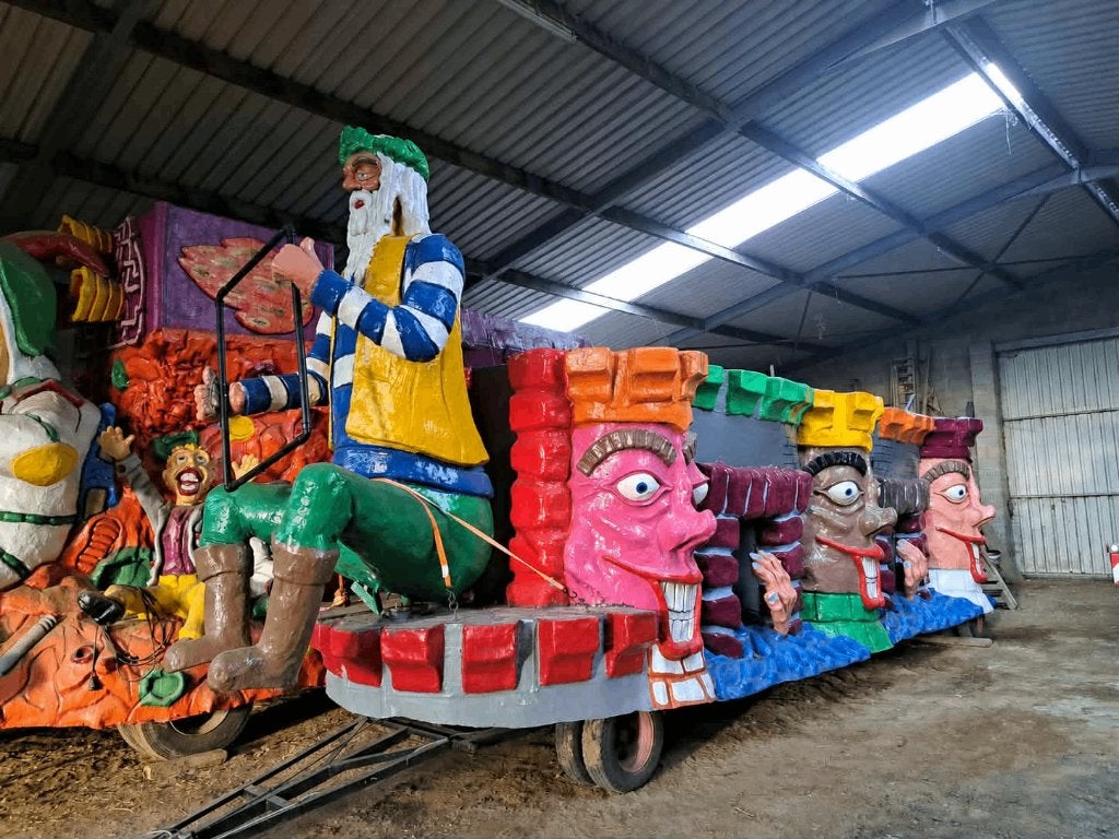 Carnavalswagen praalwagen optochtwagen, Ophalen of Verzenden, Gebruikt, Overige typen, Carnaval