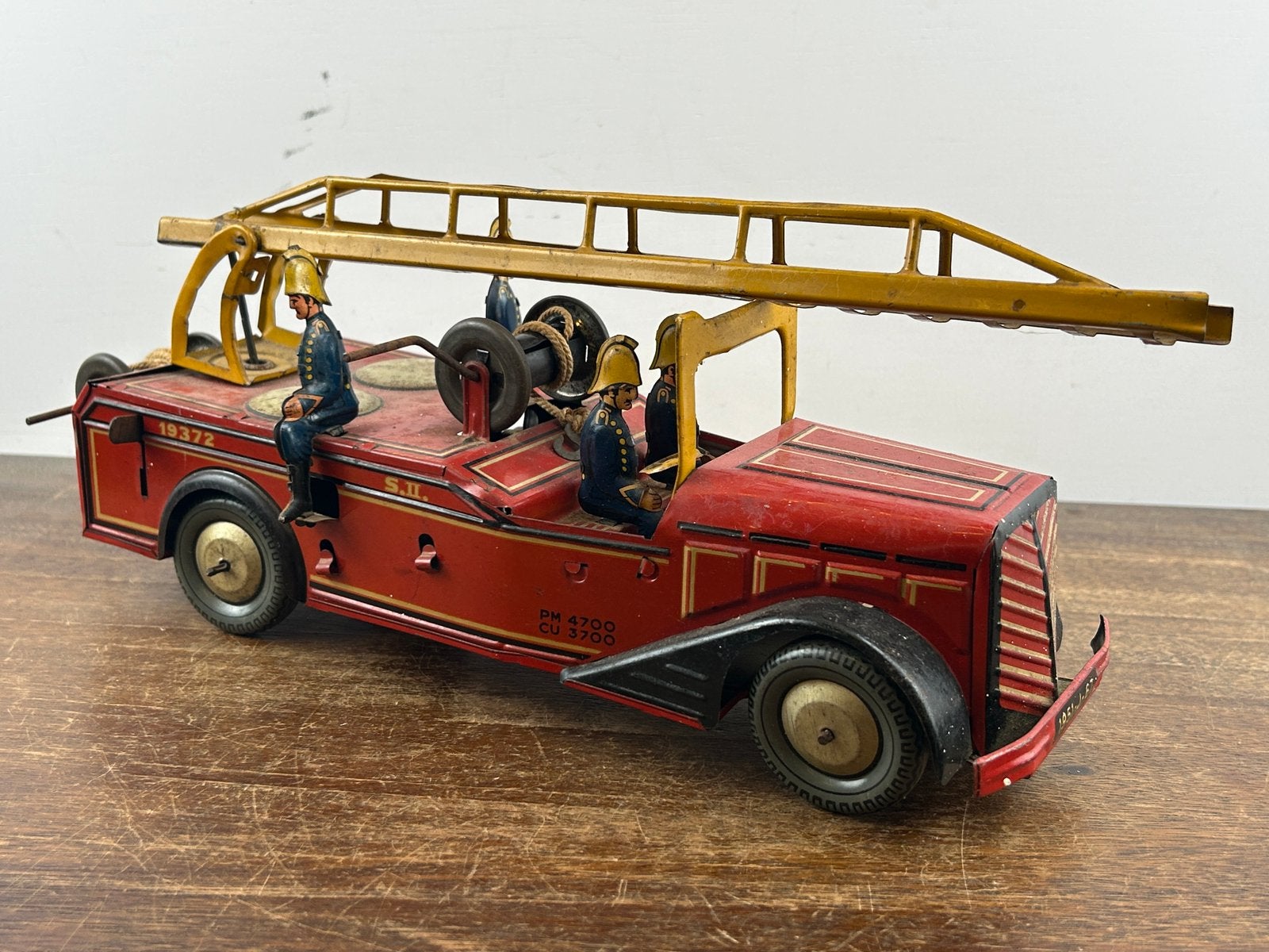 Joustra Blikken Brandweerwagen 1940 made in France, Ophalen of Verzenden