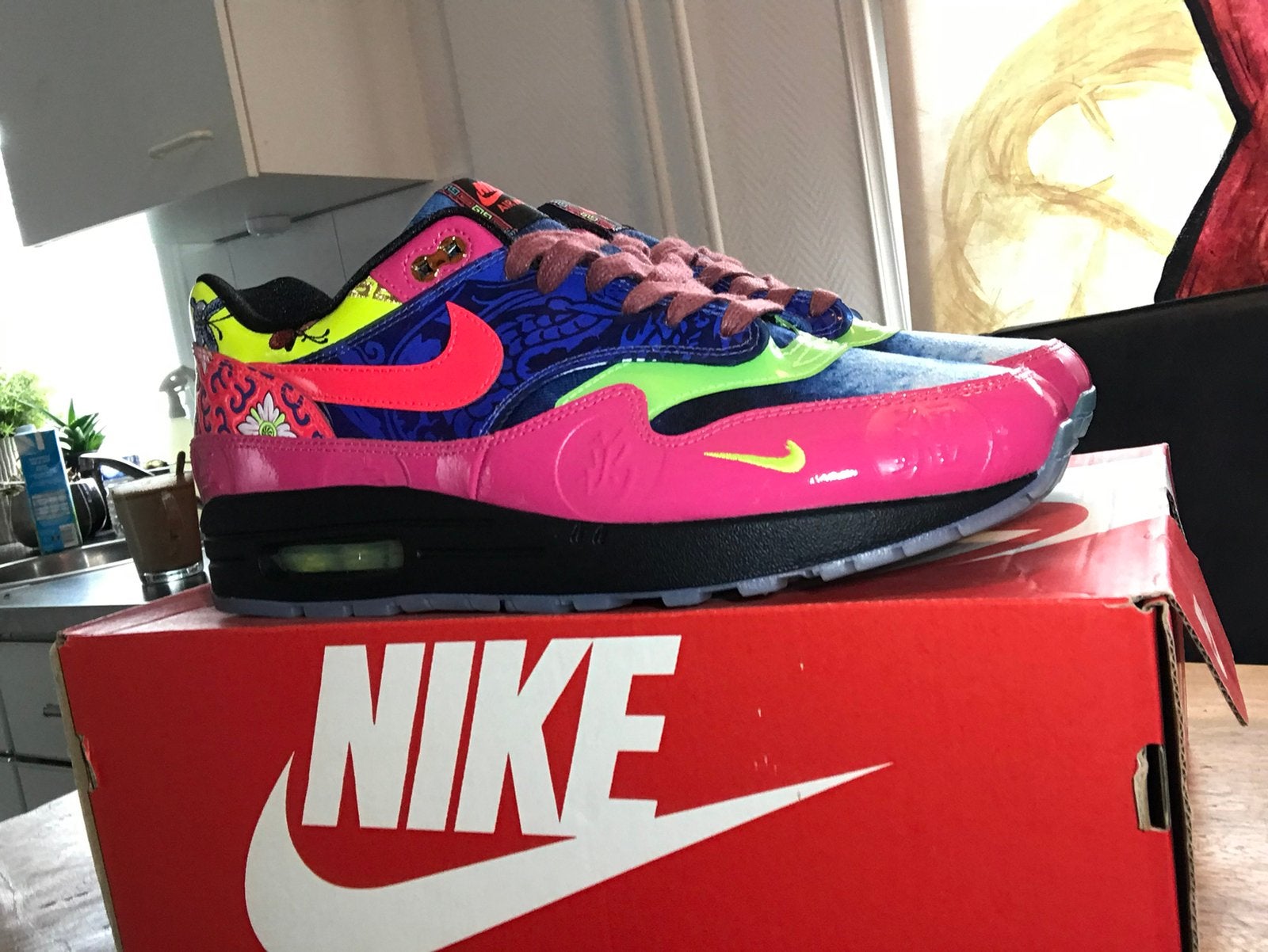 Nike air max 1 Chinees Newyear eu:44, Overige kleuren, Nieuw, Ophalen of Verzenden, Sneakers of Gympen