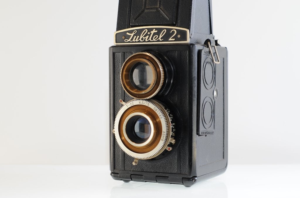 Vintage LOMO Lubitel 2 TLR Camera, Audio, Tv en Foto, Ophalen of Verzenden, Gebruikt, Spiegelreflex, Overige Merken