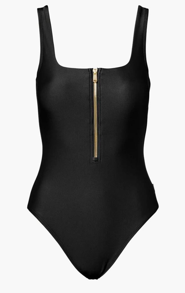 Goldbergh Badpak Zwart met Rits, Kleding | Dames, Ophalen of Verzenden, Zo goed als nieuw, Zwart, Badpak