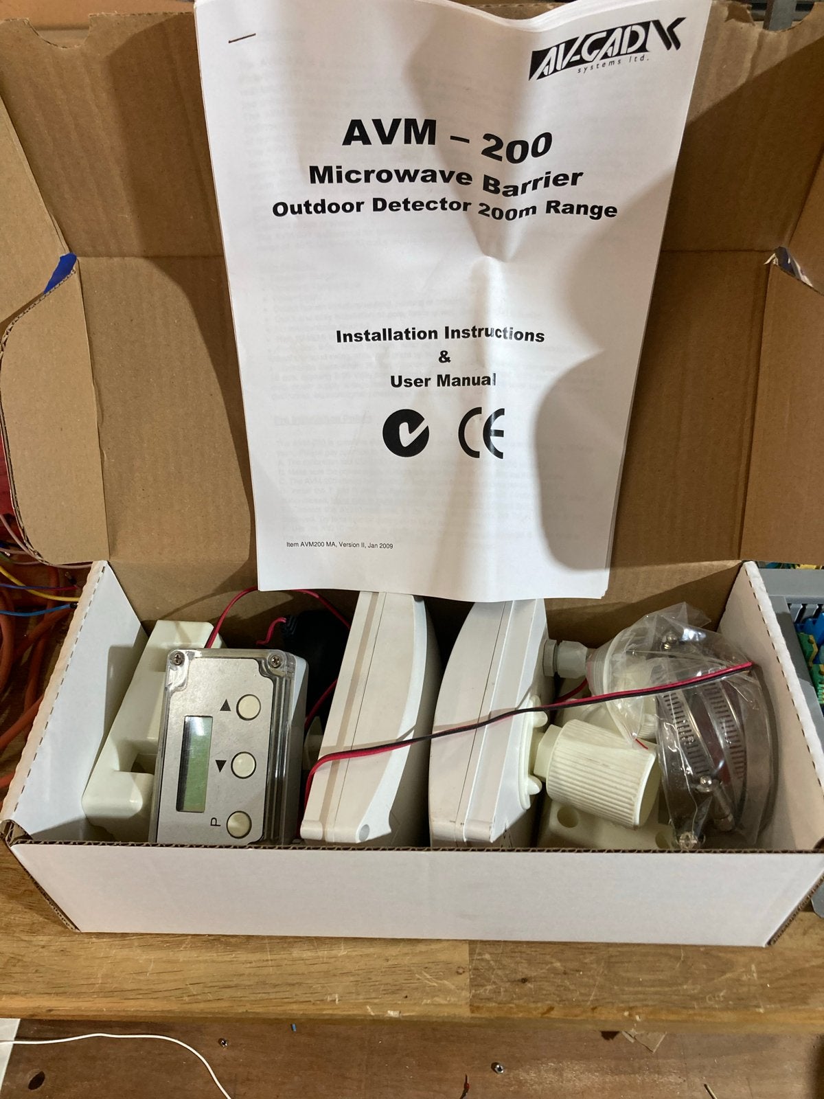 Avm microwave detector 200 mtr range, Objectbeveiliging