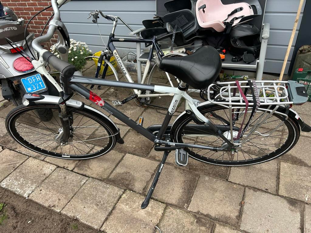 Gazelle Eclipse Limited herenfiets - Framemaat 53, Fietsen en Brommers, Fietsen | Heren | Herenfietsen, Ophalen, Gebruikt, Versnellingen