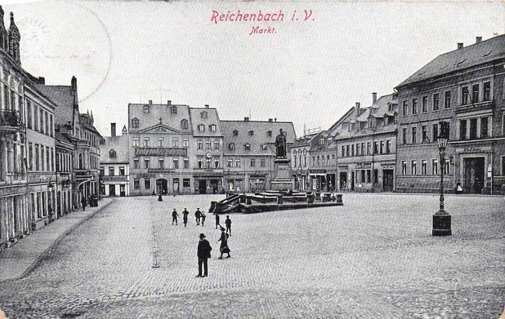 703-162-043 Reichenbach I V Markt, Ophalen of Verzenden, Voor 1920, Duitsland