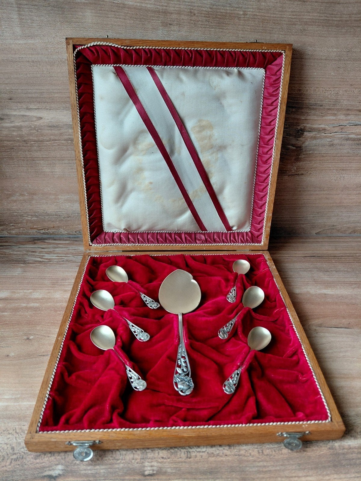Oostenrijks zilveren bestekset Adolf Prischl 1901 - 1921, Ophalen of Verzenden