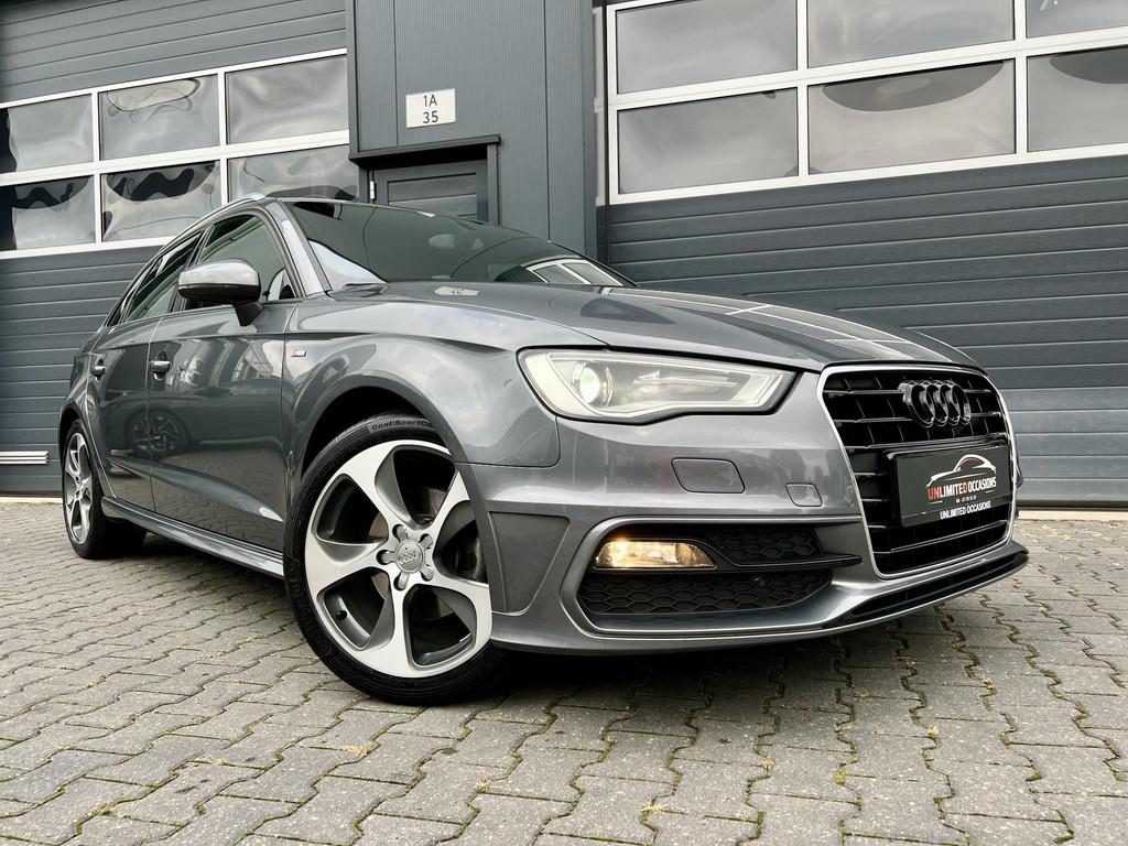 Audi A3 Sportback 1.4 TFSI CoD ULTRA *3XS-LINE*150PK*NAVI*XE, Auto's, Audi, Gebruikt, Zilver of Grijs, 1500 kg, Hatchback