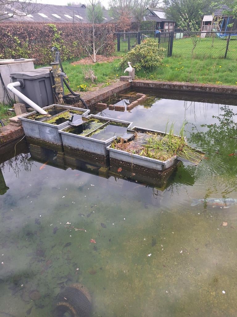 Zinken filter bak 3x, Tuin en Terras, Vijvers, Ophalen of Verzenden