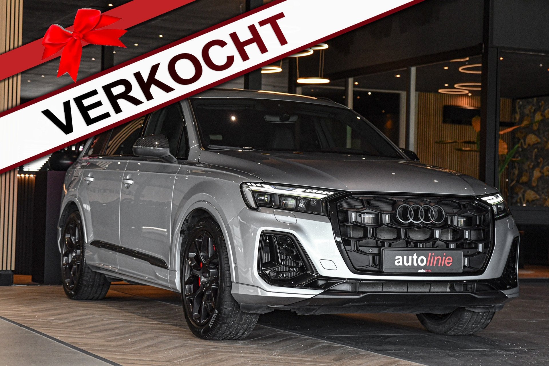 Audi Q7 60 TFSI e quattro Pro Line S Competition, Carbon, Ma, Auto's, Automaat, Dealer onderhouden, Gebruikt, Euro 6