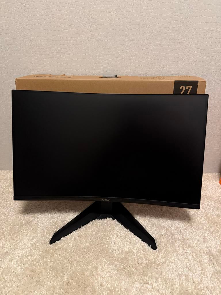 MSI Curved Gaming Monitor 27 inch 180Hz, Computers en Software, Monitoren, Gaming, HDMI, Curved, VA