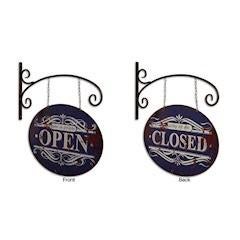 Open / closed ijzeren decoratie bord met bevestiging garage, Eu, Eu, Nieuw, Ophalen of Verzenden