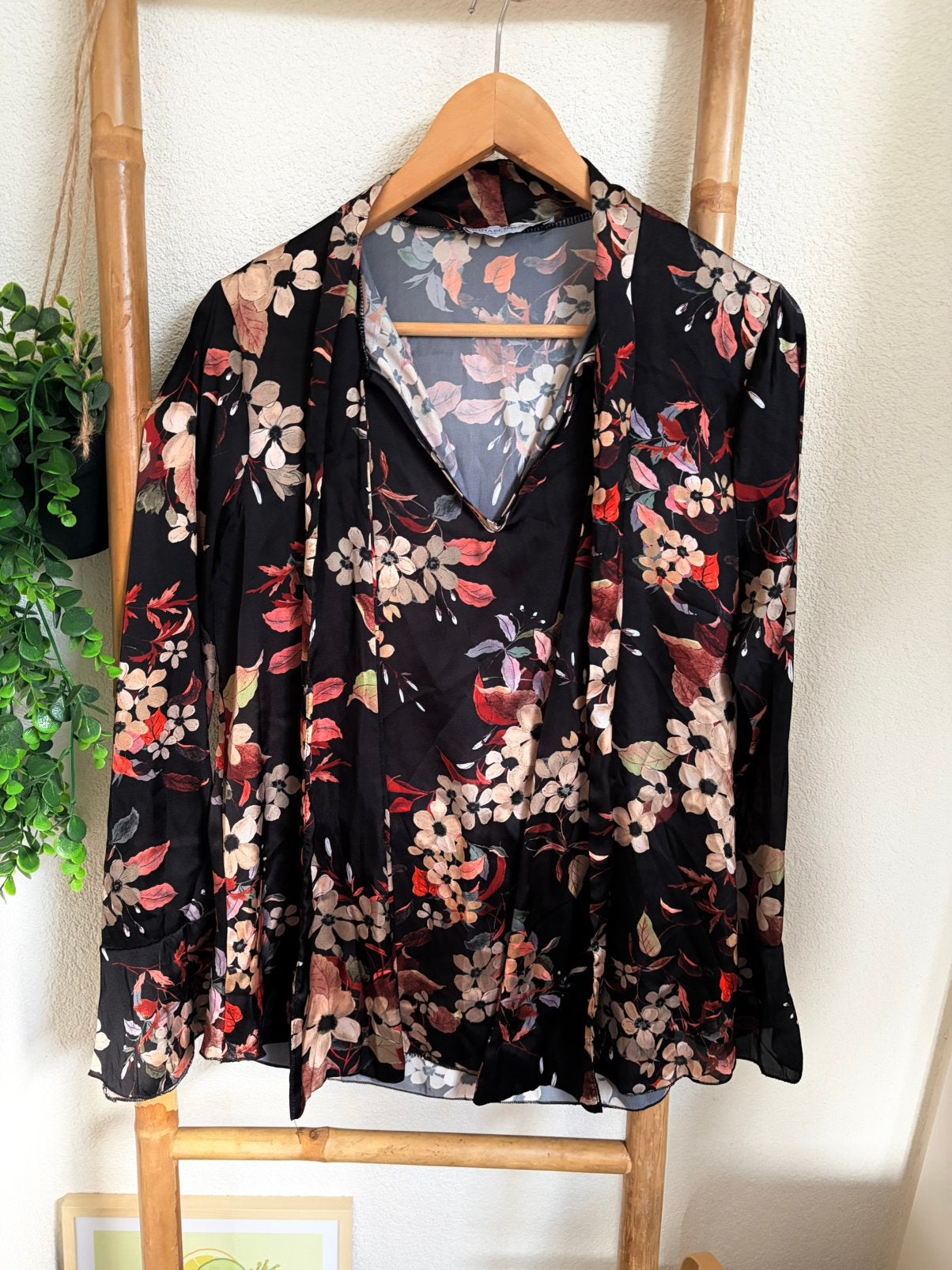 Rinascimento blouse maat M, Ophalen of Verzenden, Zo goed als nieuw, Maat 38/40 (M), Zwart